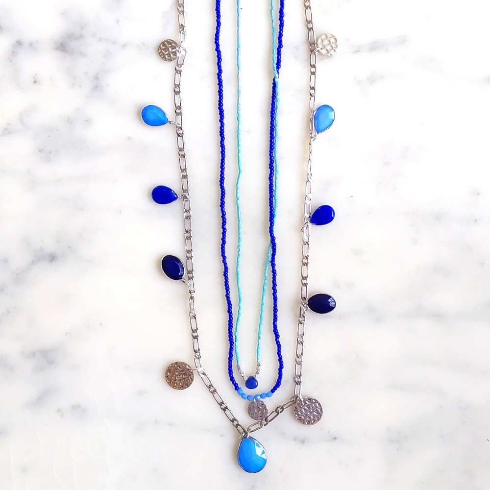 Nwot. Express Multiple Strands/Shapes/Colors/Mate… - image 3